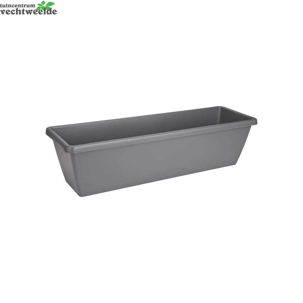 Elho Balkonbak Barcelona Xl D60cm Antraciet 2 Elho Balkonbak Barcelona Xl D60cm Antraciet - Afbeelding 2