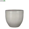 Pot Carrie Glaze D29h26cm L.grijs