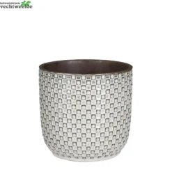 Pot Daan D19h17.5cm Wit