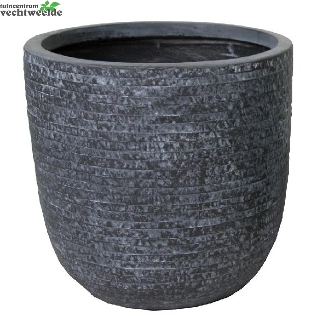 Pot Egg Utah D45h43cm Grafiet 1 Pot Egg Utah D45h43cm Grafiet