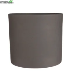 Pot Era D35.5h33cm Donkergrijs