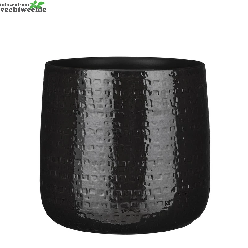 Pot Floyd D32h30cm Zwart 1 Pot Floyd D32h30cm Zwart