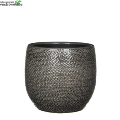 Pot Gabriel D18h16cm Grijs
