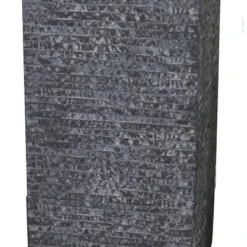 Pot Kubus Hg B28h60cm Grafiet