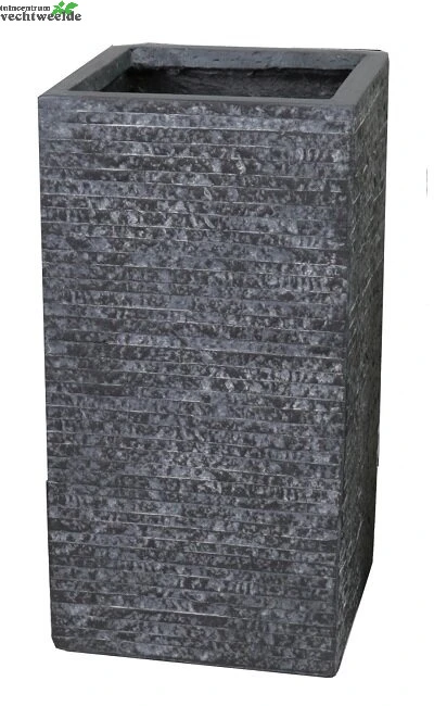 Pot Kubus Hg B28h60cm Grafiet 1 Pot Kubus Hg B28h60cm Grafiet