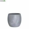 Pot Lester D20h18cm Lichtgrijs Stone - Mica