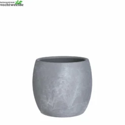 Pot Lester D20h18cm Lichtgrijs Stone - Mica