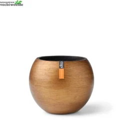 Vaas Bol Retro D23h19cm Goud