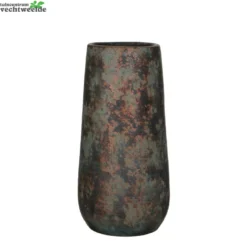 Vaas Clemente D17.5h35cm Koper - Mica