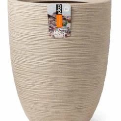 Vaas Elegant Lg Waste Rib D46 Beige