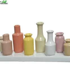 Decoris Vaas Keramiek L7b26.5h11.5cm Multi