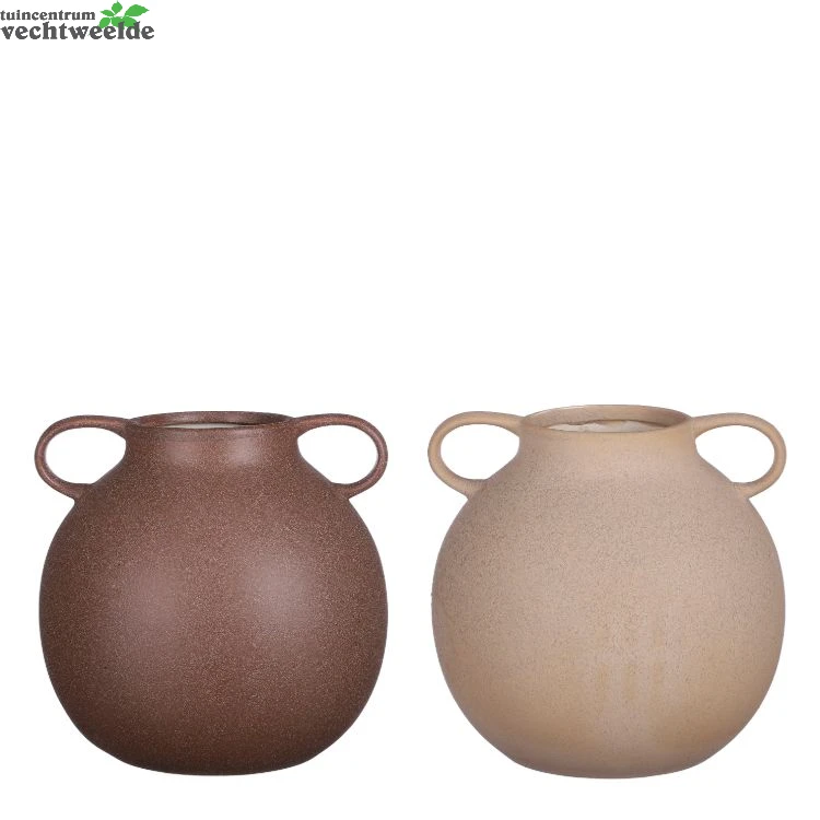 Vaas L20b19.5h19cm Glanzend Assorti Per Stuk 1 Vaas L20b19.5h19cm Glanzend Assorti Per Stuk