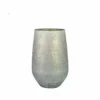 Vaas Noor D23h36cm Metallic Grijs