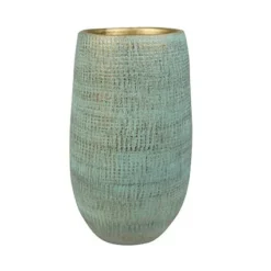 Vaas Ryan D18h30cm Shiny Blue - Ter Steege