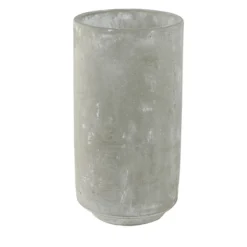 Vaas Saar D14h27cm Cement - Ter Steege